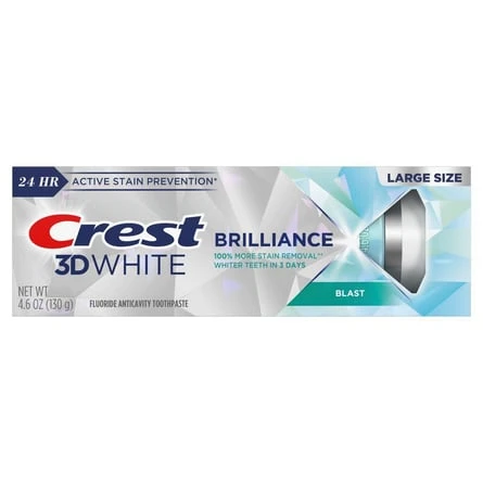 Crest 3D White Brilliance Blast Diş Macunu 130 gr ürün görseli 1