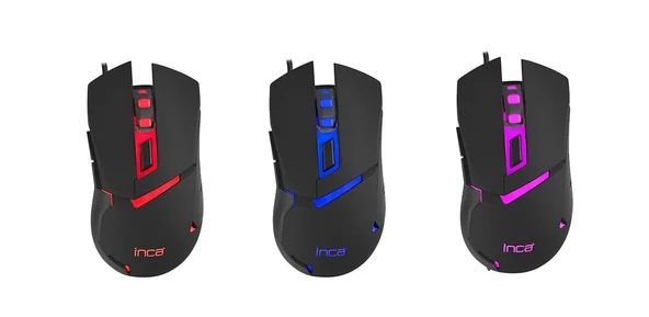 Inca IKG-448 Gaming Oyuncu Klavye Mouse Seti - Resim 5