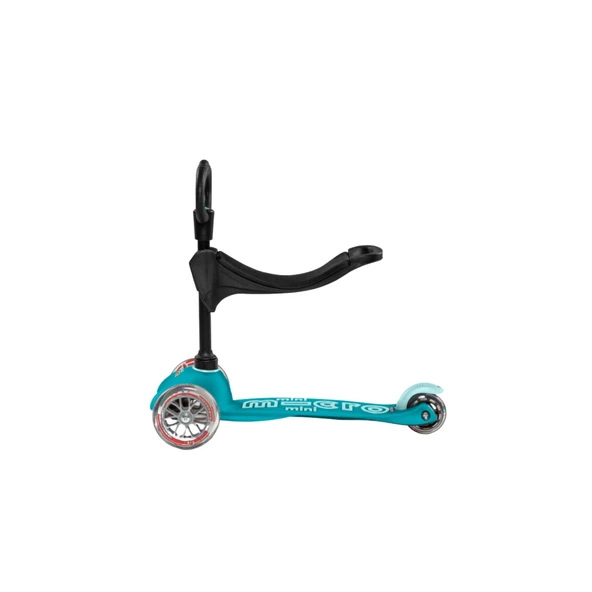 Micro Mini 3in1 Deluxe 3 Tekerlekli Scooter Aqua  Turkuaz 1+ Yaş ürün görseli 1