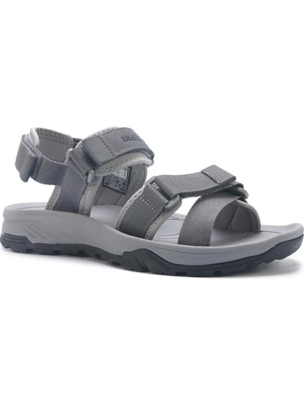 LUMBERJACK MUNA 5FX GRİ ÇIRTLI AANTOMİK CASUAL SPOR SANDALET ürün görseli 1