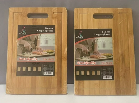 Lale Bambu Kesme Tahtası 32x22 cm ürün görseli 1