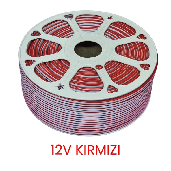 Hightek 12V Kırmızı Neon Şerit LED 100 Metre ürün görseli 1