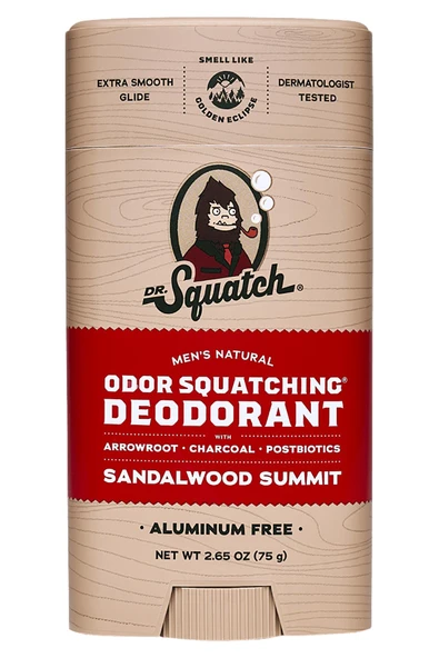 Dr. Squatch Sandalwood Summit Alüminyumsuz Stick Deodorant 75GR ürün görseli 1