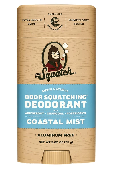 Dr. Squatch Coastal Mist Alüminyumsuz Stick Deodorant 75GR ürün görseli 1