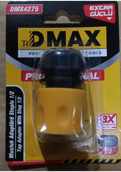 Dmax Musluk Adaptörü 1/2 Stoplu ürün görseli 1