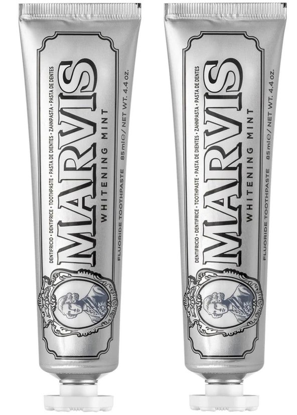 Marvis Whitening Mint Beyazlatıcı Florürlü Diş Macunu 85 ml 2 Adet ürün görseli 1