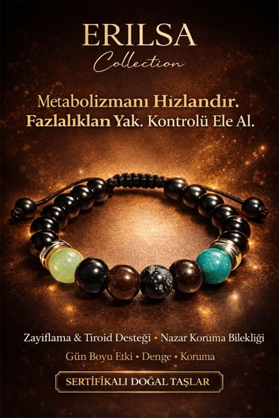 Sertifikalı Bereket Nazar Koruma Bilekliği Enerji Denge Bilekliği - Yeşim Jasper Kuvars Amazonit ürün görseli 1