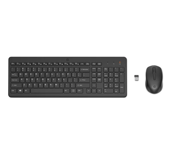 HP 330 Kablosuz Set İngilizce Siyah ürün görseli 1