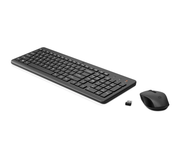 HP 330 Kablosuz Set İngilizce Siyah - Resim 2