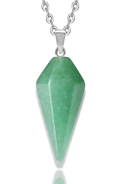 Aventurin Taşı Pandül Kolye ürün görseli 1