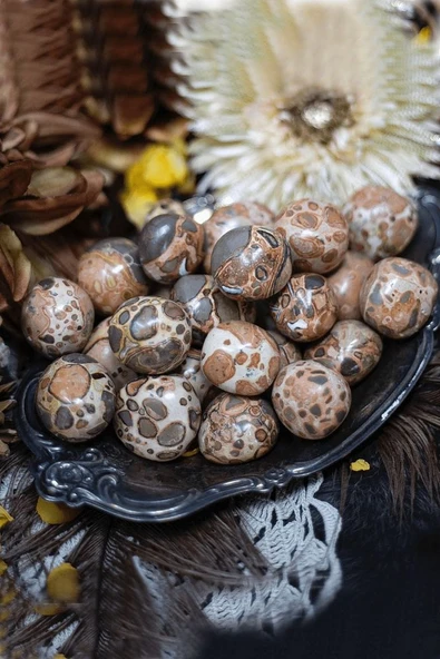 Sertifikalı Riyolit Taşı Kütle (leopardite) ürün görseli 1