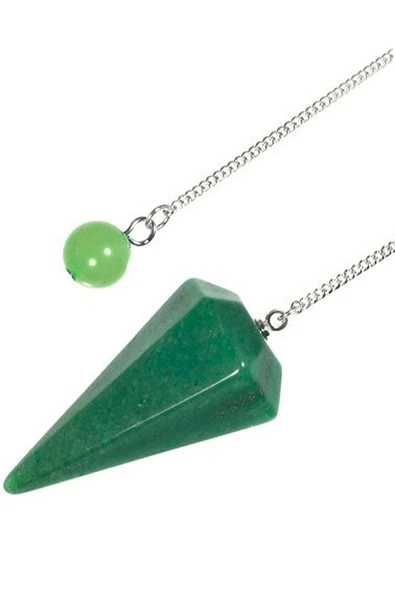 Sertifikalı Aaa+ Kalite Aventurin Taşı Pandül Sarkaç - 4 Cm ürün görseli 1