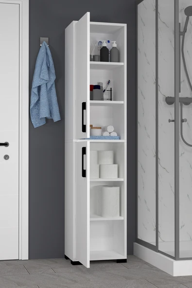 Lizbon No.1 Banyo Dolabı - Resim 2