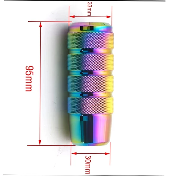 Bukalemun Vites Topuzu-9.5cm Alüminyum Baklalı Model-Spor Şık Tasarım ürün görseli 1