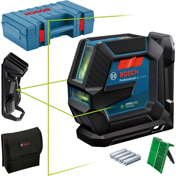 BOSCH GLL 2-15 G LB 10 Lazer Hizalama - 0601063W02 ürün görseli 1