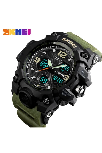 Skmeı 1155 Dijital Analog Erkek Kol Saati ürün görseli 1