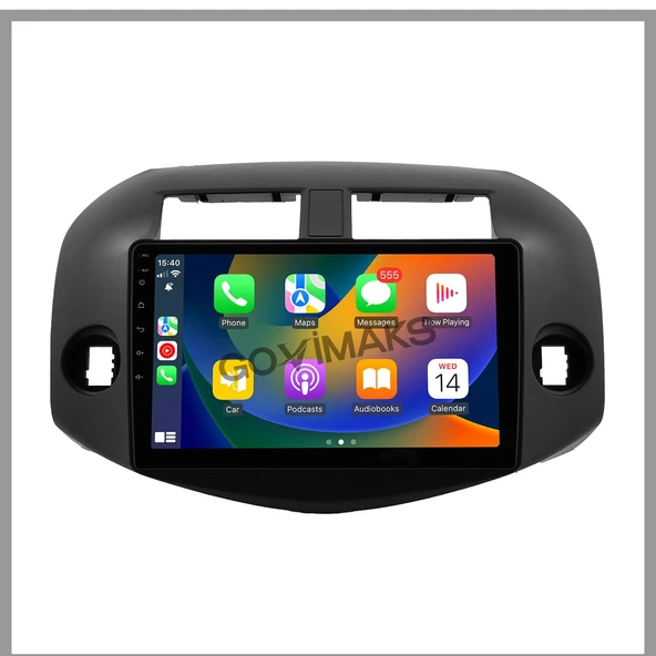 TOYOTA RAV 4 2007-2012 UYUMLU 4 GB RAM 64 GB HAFIZA ANDROID MULTIMEDIA TEYP ürün görseli 1
