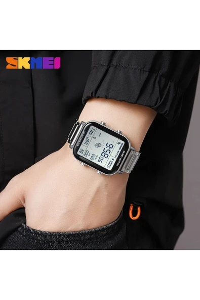 1888 Dijital Moda Erkek Kol Saati Led - Resim 3