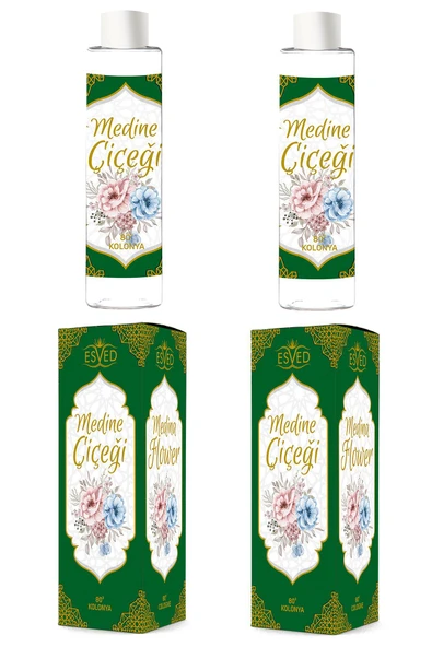 Medine Çiçeği Kolonya 400Ml. 80 Derece 2 Adet ürün görseli 1