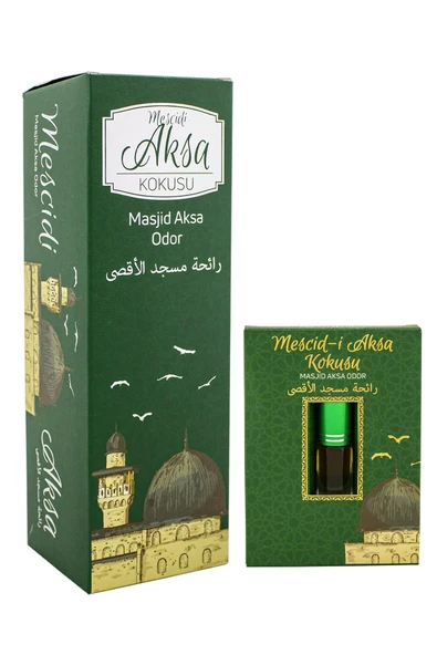 Mescidi Aksa Kokusu Sprey 400 Ml Ve Mescidi Aksa Esansı Alkolsüz 3Ml ürün görseli 1