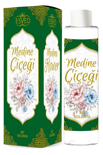 Medine Çiçeği Kolonya 400Ml. 80 Derece 2 Adet - Resim 2