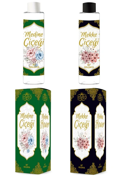 Medine Çiçeği Ve Mekke Çiçeği Kolonya 400Ml. 80 Derece ürün görseli 1