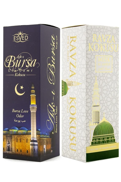 Medine Ravza Kokusu Ve Bursa Ulu Cami Kokusu Sprey 400 Ml. ürün görseli 1