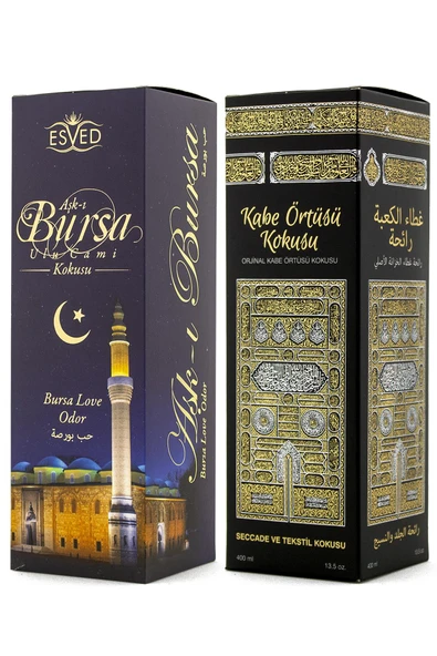 Kabe Örtüsü Kokusu Ve Bursa Ulu Cami Kokusu Sprey 400 Ml. ürün görseli 1