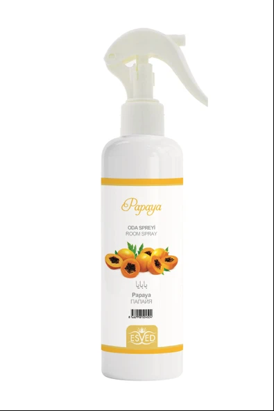 Papaya Kokusu Oto Kokusu Spreyli Araç Oda Ve Ortam Kokusu 400 Ml Kalıcı Uzun Ömürlü ürün görseli 1