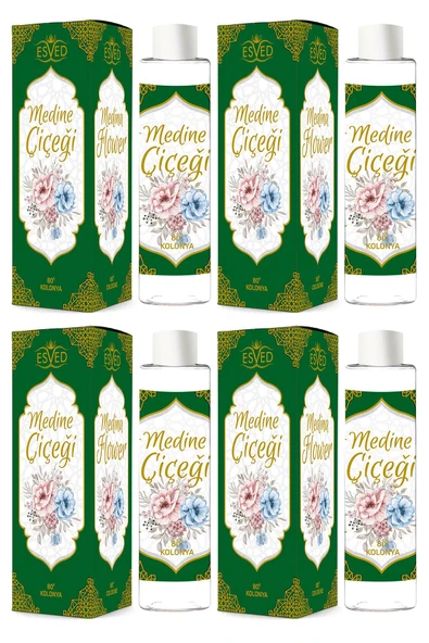 Medine Çiçeği Kolonya 400Ml. 80 Derece 4 Adet ürün görseli 1