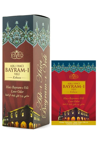 Hacı Bayram Veli Kokusu Sprey 400 Ml Dolap ve Çekmece Kokusu Hediyeli ürün görseli 1