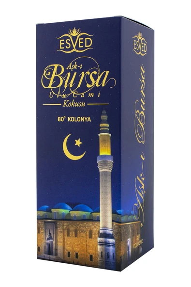 Bursa Ulu Cami Kolonya 400Ml. 80 Derece - Resim 2