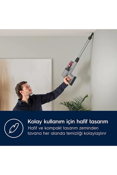 Electrolux EP71AB14UG Şarjlı Dikey Süpürge - Resim 6