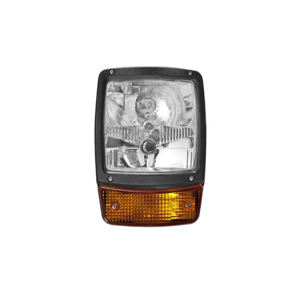 VOLVO İŞ MAKİNASI ÖN FAR SOL 24V (KABLOLU) - Resim 2