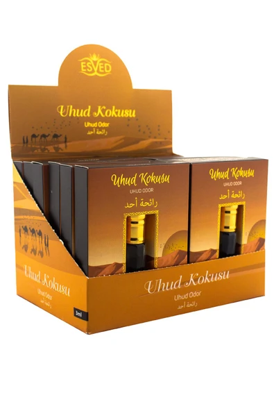 Uhud Kokusu Alkolsüz Esans 3ml 12li Paket ürün görseli 1
