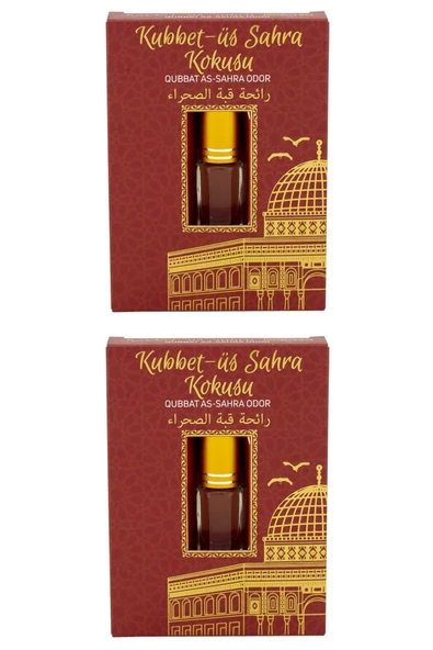 Kubbetüs Sahra Kokusu Alkolsüz Esans 3ml 2 Adet ürün görseli 1