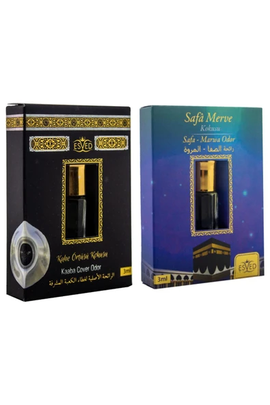 Kabe Örtüsü Kokusu Ve Safa Merve Kokusu Alkolsüz Esans 3Ml ürün görseli 1