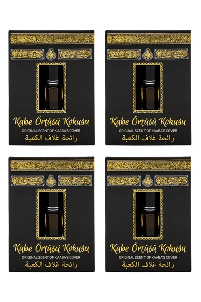 Kabe Örtüsü Kokusu Alkolsüz Esans 3ml 4 Adet ürün görseli 1