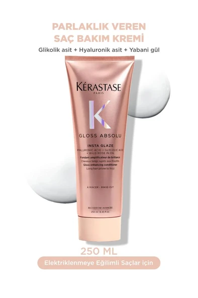 Kerastase Gloss Absolu Elektriklenmeye Eğilimli Saçlar Için Parlaklık Veren Saç Bakım Kremi 250 ml ürün görseli 1