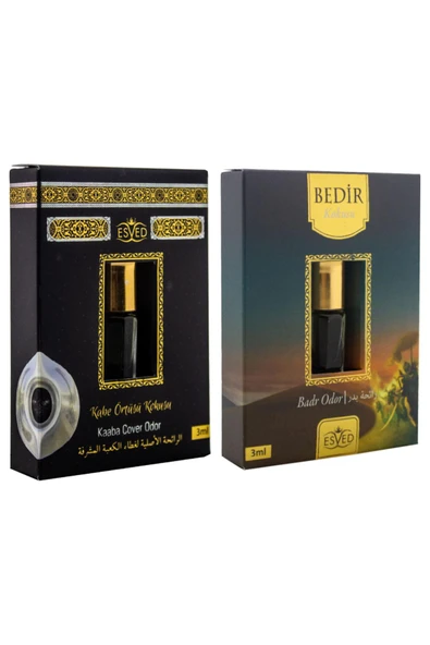 Kabe Örtüsü Kokusu Ve Bedir Kokusu Alkolsüz Esans 3Ml ürün görseli 1
