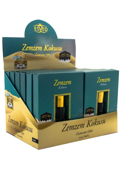 Zemzem Kokusu Alkolsüz Esans 3ml 12li Paket ürün görseli 1