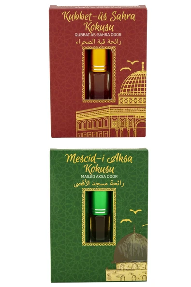 Kubetüs Sahra Kokusu Ve Mescidi Aksa Kokusu Alkolsüz Esans 3ml ürün görseli 1
