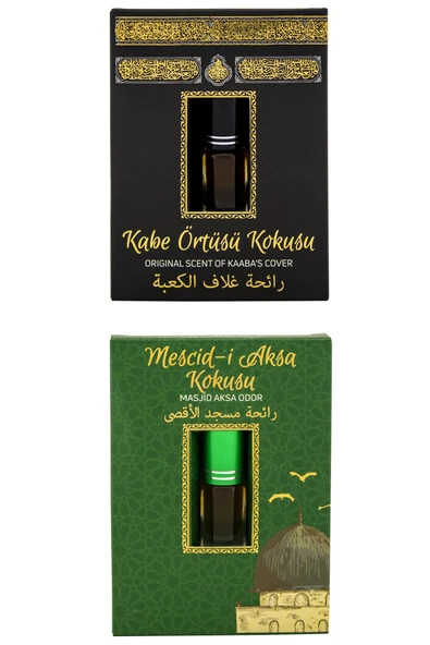 Kabe Örtüsü Kokusu Ve Mescidi Aksa Kokusu Alkolsüz Esans 3ml ürün görseli 1