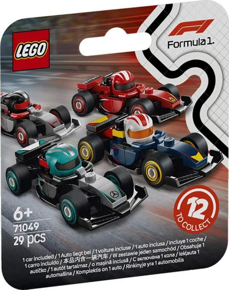 LEGO Minifigures 71049 F1 Race Cars : Gizemli Paket (1 Adet) ürün görseli 1