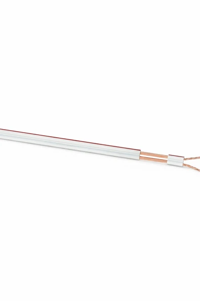 Elektrik Kablosu 0.75 mm İki Damar 10m Bakır Kablo %100 Bakır Dayanıklı Ve Esnek Kablo ürün görseli 1