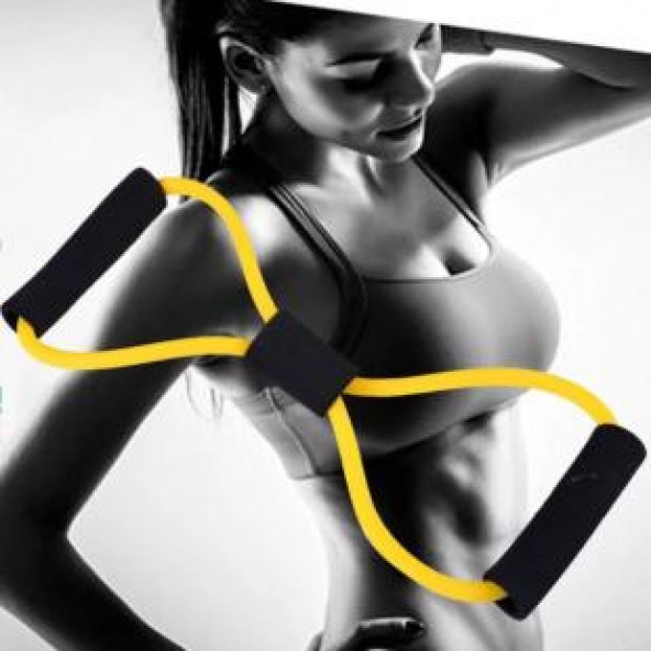 Leyaton Egzersiz Pilates Direnç Bandı - Sarı ürün görseli 1