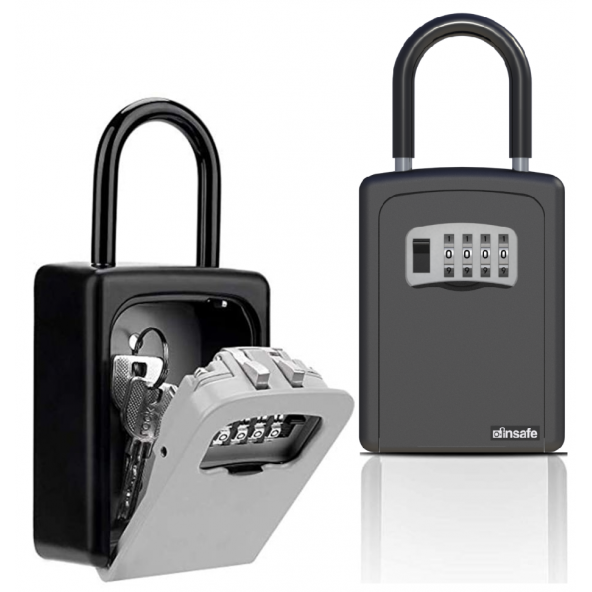 İnsafe ISC802KEY Şifreli Çelik Kasa, Anahtar Kasası, Anahtar Dolabı ürün görseli 1