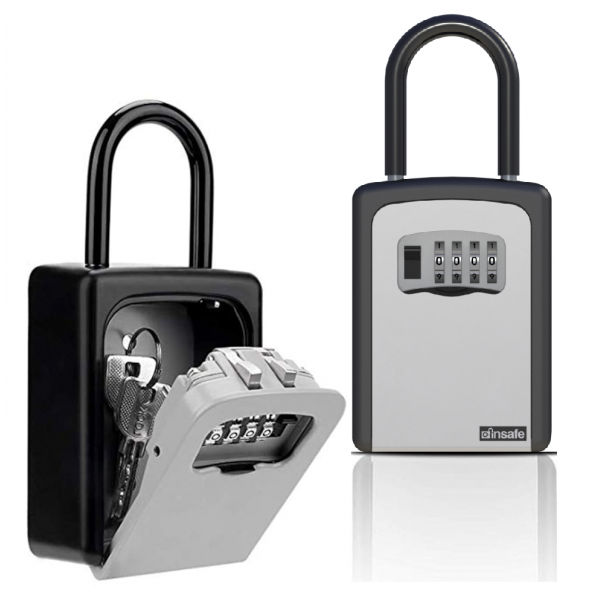 İnsafe ISC802KEY Şifreli Çelik Kasa, Anahtar Kasası, Anahtar Dolabı ürün görseli 1