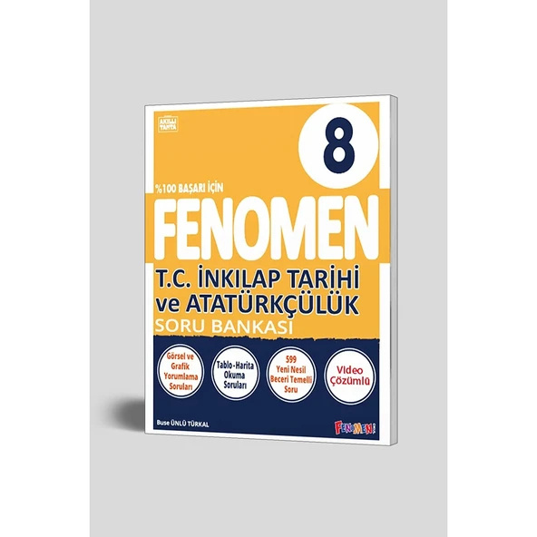 Fenomen  8. Sınıf Lgs Inkılap Tarihi Soru Bankası 2021 ürün görseli 1