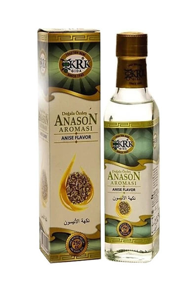 Gıda Anason Aroması Cam Şişe 250 ml Anoson Aroma ürün görseli 1